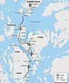 Hordfast på E39 mellom Stord og Os skal etter planen erstatte ferger med vei. Å la fergene være og kun utbedre eksisterende veistrekninger på ruten, er ingen god idé, mener Liv Kari Eskeland. Foto: Vegvesenet