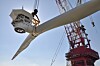 For første gang går flere aktører sammen om å demonstrere nye havvind-metoder i Norge. Partnerne vil at denne to-blads turbinen (6 MW), som ble installert i Kina før jul, skal settes opp utenfor Karmøy.