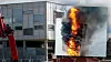 Mæla skole i Skien ble bygget med brennbar isolasjon. Gjennombrenningstiden var 35 sekunder under et amatørforsøk med fasadematerialet.