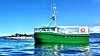 Karoline er verdens første elektriske sjark. Det snaut 11 meter lange fartøyet bruker dieselgenerator til og fra fiskefeltet. Nå vil Bellona med flere ha store deler av den norsk fiskeflåten over på eldrift.