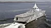 Minelegging fra den svenske korvetten HMS Visby. Foto: Försvarsmakten
