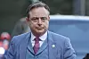 Belgias statsminister Bart De Wever ankommer et EU-toppmøte på Egmontpalasset i Brussel tidligere denne uken.