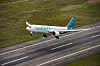Her tar testflyet Airbus A330-900neo med kjennetegn F-WTTN og byggenummer 1795 av for første gang. Året var 2017 og stedet Toulouse-Blagnac-flyplassen i Frankrike. Foto: Philippe Masclet - master films/Airbus