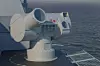 Slik kan Dragonfire se ut montert på et skip. Illustrasjon: MBDA