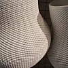 Selv om printerne bruker en tråd av smelteplast for å skrive ut er det mulig å variere teksturen på utsiden betydelig.