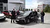 Ansatte hos Asko har mottok i dag 13 hydrogendrevne Toyota Mirai.
