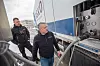Asko i Trondheim har satt opp egen fyllestasjon til sine hydrogenlastebiler. Foto: Havard Zeiner