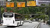 Innkjøringen til Damsgårdtunnelen fra Bergen sentrum.
