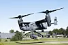 Et CV-22B Osprey tiltrotorfly, til daglig stasjonert på RAF Mildenhall i Storbritannia, tar av fra Rygge flystasjon under en øvelse i 2020. Nå er flytypen igjen tilbake på Rygge i forbindelse med en ny øvelse. Flyet i bakgrunnen er trolig en MC-130, en flytype som også deltar på øvelsen som pågår nå i oktober.