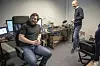 Elektronikkingeniør Dagfinn Reiakvam (til venstre) leder utviklingen av Tibbers egen elektronikk.