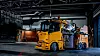 En MTV-07 i støyperiet på Hydro Husnes. Planen er at tappevogner som transporterer flytende aluminium fra elektrolysehallen til støperiet også skal elektrifiseres. Foto: HMR Hydeq