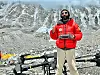 Milan Pandey fra Airlift Technology i aksjon som dronepilot på Mount Everest Base Camp i Nepal. Foto: Airlift Technology