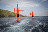 Havforskningsdroner laget av det amerikanske selskapet Saildrone samlet inn data fra Nordsjøen i 2020.