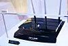 MESSE: TP-Link tilbyr også denne regulære dualband-ruteren. Hastigheten er alt annet enn regulær, nemlig 450 Mbps på hver av de to frekvensbåndene.