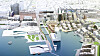 Deler av de nye boligene i Bjørvika vil ligge på vannet.