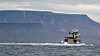 Hybridskipet Bard på Svalbard. På grunn av store avstander, bygges også den nyeste båten med diesel-generator som rekkeviddeforlenger.