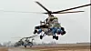 Mi-24PN har tre våpenstasjoner (oppheng) per vinge. Foto: Russian Helicopters