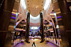 Interiørbilde fra det enorme cruiseskipet Harmony of the Seas.