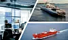 Forsidekollasje på Stortingsmelding 10 (2020-2021) - «Grønnere og smartere – morgendagens maritime næring»