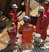 Boreprosjektet er et samarbeid mellom OMV, som er operatør på Wisting-feltet, Halliburton, det norske teknologiselskapet Reelwell og forskningsinstituttet Iris, som eier testriggen. Foto: Halliburton
