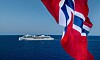 Viking Octantis på prøvetur utenfor Møre og Romsdal før overlevering bitte lille julaften.