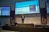 Ahmet Oguz Tezel i Graphene Batteries under Cutting Edge i Oslo. Foto: Marius Valle