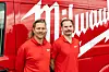 Kristoffer Løvli og Emil Alme i MILWAUKEE®. Foto: TUM Studio