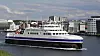Torghatten Nord trafikkerer Bodø-Værøy-Røst-Moksnes med to LNG-ferger, MF Landegode (bildet) og søsterfergen MF Værøy. Fra 2024 vil de bli erstattet av hydrogenferger.