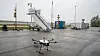 Antidrone-øvelse på Oslo Lufthavn, Gardermoen. Bilde fra antidroneøvelse på Gardermoen i 2021.