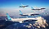 Boeing 737 Max-familien består av flere modeller i ulike størrelser.. Illustrasjon: Boeing