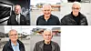 Øverst fra venstre: Oljepionerene Øyvind Breda, Henry Munkejord, Leif Surdal. Nederst fra venstre: Kjell Øyvind Tendenes og Mike Boxill. Foto: Eirik Helland Urke