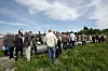 Det var stor interesse for de nye komposittstolpene da de ble vist fram for første gang i Europa under Eliaden 2008.
