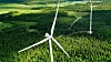 De tyske vindparkene består av totalt 187 vindturbiner fra forskjellige leverandører.