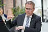 Forsvarsminister Bjørn Arild Gram (Sp) sier det er viktig at Ukraina får bygget opp sin kystvakt og sin maritime evne.