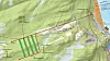 Fjellhallene som planlegges sprengt ut i Raudsand er 25x50x300 meter store og skal plasseres parallelt med en senteravstand på 75 meter.Adkomst til hallene er via en ca. 1 kilometer lang tunnel fra industriområdet ved Raudsand. Foto: Bergmesteren Raudsand AS