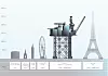 Mariner blir det største prosjektet Statoil får bygget i Moduler. Det er 254 meter høyt og veier nesten 6 ganger så mye som Eiffeltårnet. Foto: Statoil - Statoil