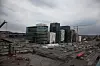 Dronning Eufemias gate ligger på en betongplate pælet til fjell. Men mange av områdene kan bli rammet av det eksperter antar er økte setninger som følge av Barcode-utbyggingen.