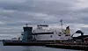 Bastø 1 ved kai i Horten.