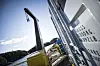 Zinus Port Power har testet en pilotarm og -plugg på Rubbestadneset. Pluggene vil variere om leveransen skal være i henhold til IEC/PAS 80005-3 eller mot ladeløsning. Ladeløsning får egenutviklet plugg med strømkapasitet på 4500A. Foto: Peter Tubaas/Zinus