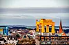 Dolwin Epsilon ruvet godt i landskapet da den ankom Haugesund fra et verft i Singapore. Hos Aibel har plattformen fått installert HVDC-utstyr og skal slepes til Tyskland sommeren 2025.