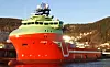 Ugland Offshores «Juanita» kan bruke landstrøm. Foto: Scana Volda