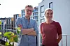 Seniorrådgiver Christian Eriksen og rådgiver Christina Ianssen i Bellona. Foto: Heidi Sævold