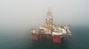 Bildet viser boreriggen Songa Enabler på oppdrag for Equinor i Barentshavet i 2017.