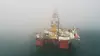 Bildet viser boreriggen Songa Enabler på oppdrag for Equinor i Barentshavet i 2017.
