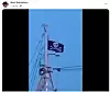 Fisker Bent Gabrielsen heiste piratflagget i protest mot ERS og VMS allerede i januar i år. Skjermbilde: Facebook/Privat
