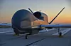 Northrop Grumman avduket Natos første Global Hawk på et arrangement i Palmdale, California 4. juni.