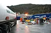 Tankbil fra Gasnor kjører i posisjon for å bunkre LNG på offshore forsyningsskip. Bilde: Tore Stensvold