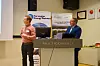Moss Maritime presenterer sitt konsept for Solenergiklyngen. Foto: Norwegian Energy Partners