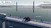Det kan bli ny skråstagbru over Mjøsa, som dette eksempelet viser...