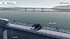 Eksempel på ny betongbru over Mjøsa. Illustrasjon: Nye Veier/Multiconsult